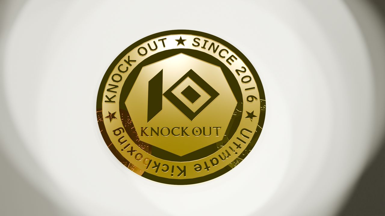 KNOCK OUT COIN GOLD 表面